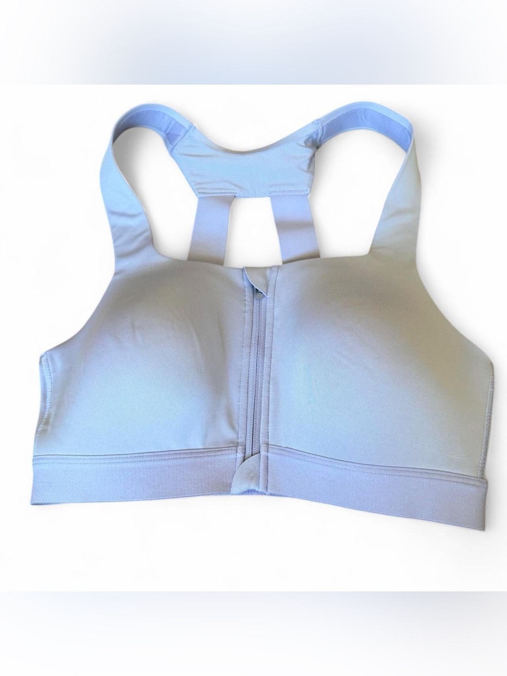 all in motion Lilac Front-Zip Racerback Sports Bra 36B